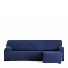 Housse pour chaise longue accoudoir court droit Eysa BRONX Bleu 110 x 110 x 310 cm