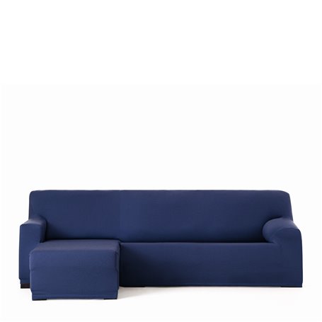 Housse pour chaise longue accoudoir long gauche Eysa BRONX Bleu 110 x 110 x 310 cm