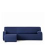 Housse pour chaise longue accoudoir long gauche Eysa BRONX Bleu 110 x 110 x 310 cm