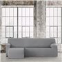 Housse pour chaise longue accoudoir long gauche Eysa BRONX Gris 110 x 110 x 310 cm