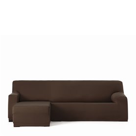 Housse pour chaise longue accoudoir long gauche Eysa BRONX Marron 110 x 110 x 310 cm