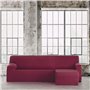 Housse pour chaise longue accoudoir court droit Eysa BRONX Bordeaux 110 x 110 x 310 cm