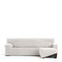 Housse pour chaise longue accoudoir court droit Eysa JAZ Blanc 120 x 120 x 360 cm