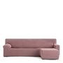 Housse pour chaise longue accoudoir court droit Eysa JAZ Rose 120 x 120 x 360 cm