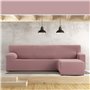 Housse pour chaise longue accoudoir court droit Eysa JAZ Rose 120 x 120 x 360 cm