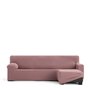 Housse pour chaise longue accoudoir court droit Eysa JAZ Rose 120 x 120 x 360 cm