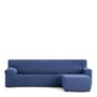 Housse pour chaise longue accoudoir court droit Eysa JAZ Bleu 120 x 120 x 360 cm