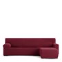 Housse pour chaise longue accoudoir court droit Eysa JAZ Bordeaux 120 x 120 x 360 cm