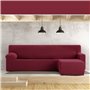 Housse pour chaise longue accoudoir court droit Eysa JAZ Bordeaux 120 x 120 x 360 cm