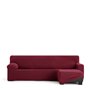 Housse pour chaise longue accoudoir court droit Eysa JAZ Bordeaux 120 x 120 x 360 cm