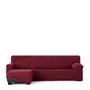 Housse pour chaise longue accoudoir long gauche Eysa JAZ Bordeaux 120 x 120 x 360 cm