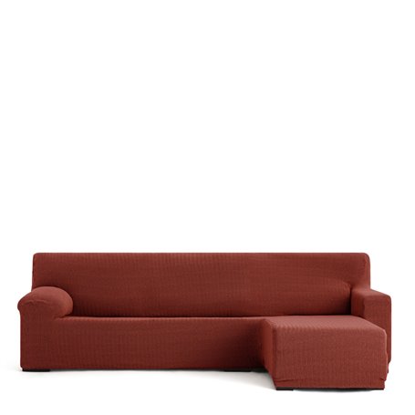 Housse pour chaise longue accoudoir court droit Eysa JAZ Rouge foncé 120 x 120 x 360 cm