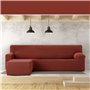 Housse pour chaise longue accoudoir long gauche Eysa JAZ Rouge foncé 120 x 120 x 360 cm