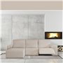 Housse pour chaise longue accoudoir long gauche Eysa JAZ Beige 120 x 120 x 360 cm