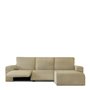 Housse pour chaise longue accoudoir court droit Eysa JAZ Beige 120 x 120 x 360 cm