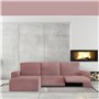 Housse pour chaise longue accoudoir long gauche Eysa JAZ Rose 120 x 120 x 360 cm