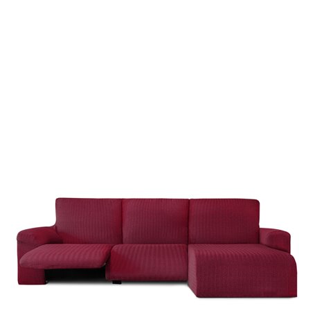 Housse pour chaise longue accoudoir court droit Eysa JAZ Bordeaux 120 x 120 x 360 cm