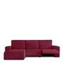 Housse pour chaise longue accoudoir long gauche Eysa JAZ Bordeaux 120 x 120 x 360 cm