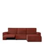 Housse pour chaise longue accoudoir court droit Eysa JAZ Rouge foncé 120 x 120 x 360 cm