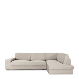 Housse de canapé Eysa JAZ Beige 110 x 120 x 500 cm