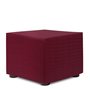 Housse de pouf Eysa JAZ Bordeaux 65 x 65 x 65 cm