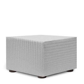 Housse de pouf Eysa JAZ Blanc 100 x 65 x 100 cm