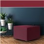 Housse de pouf Eysa JAZ Bordeaux 100 x 65 x 100 cm