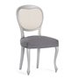 Housse de Chaise Eysa TROYA Gris 50 x 5 x 50 cm 2 Unités