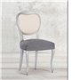 Housse de Chaise Eysa TROYA Gris 50 x 5 x 50 cm 2 Unités