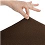 Housse de Chaise Eysa BRONX Marron 50 x 5 x 50 cm 2 Unités