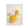 Cadre Crochetts Multicouleur 33 x 43 x 2 cm Cheval