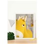 Cadre Crochetts Multicouleur 33 x 43 x 2 cm Cheval