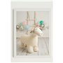 Cadre Crochetts Multicouleur 33 x 43 x 2 cm Mouton