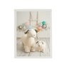 Cadre Crochetts Multicouleur 33 x 43 x 2 cm Mouton