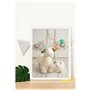 Cadre Crochetts Multicouleur 33 x 43 x 2 cm Mouton