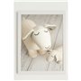 Cadre Crochetts Multicouleur 33 x 43 x 2 cm Mouton