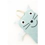 Couverture Crochetts Couverture Vert Chat 115 x 115 x 2 cm