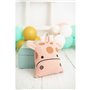 Couverture Crochetts Couverture Rose Girafe 85 x 140 x 2 cm