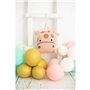 Couverture Crochetts Couverture Rose Girafe 85 x 140 x 2 cm