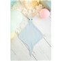 Doudou Crochetts Bebe Doudou Bleu Lapin 39 x 1 x 32 cm