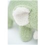 Jouet Peluche Crochetts Bebe Vert Eléphant 27 x 13 x 11 cm 2 Pièces