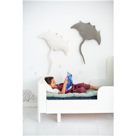 Jouet Peluche Crochetts OCÉANO Blanc 59 x 11 x 65 cm
