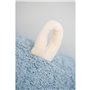 Jouet Peluche Crochetts OCÉANO Bleu Blanc Pieuvre Baleine Raie manta 29 x 84 x 29 cm 4 Pièces