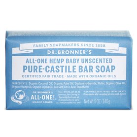 Savon Dr Bronner's Baby 140 g