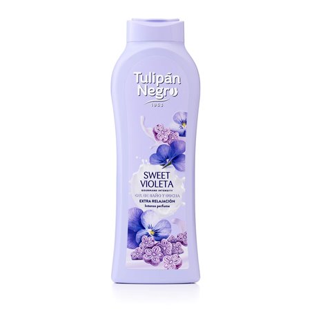 Gel de douche Tulipán Negro Sweet 650 ml Violet