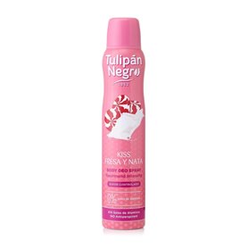 Spray déodorant Tulipán Negro Kiss Fresa y Nata 200 ml