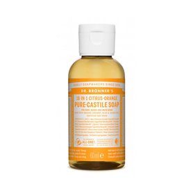 Savon liquide Dr Bronner's 60 ml Citrique