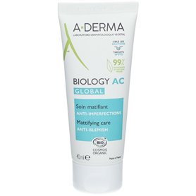 Crème de jour A-Derma Biology Ac Global Soin Matifiant Anti-Imperfection