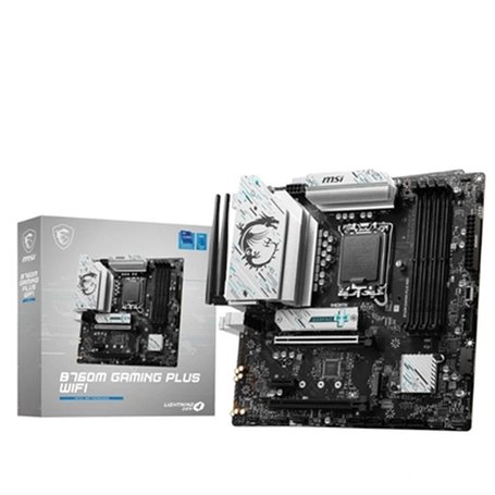 MSI B760M GAMING PLUS WIFI carte mère Intel B760 LGA 1700 micro ATX