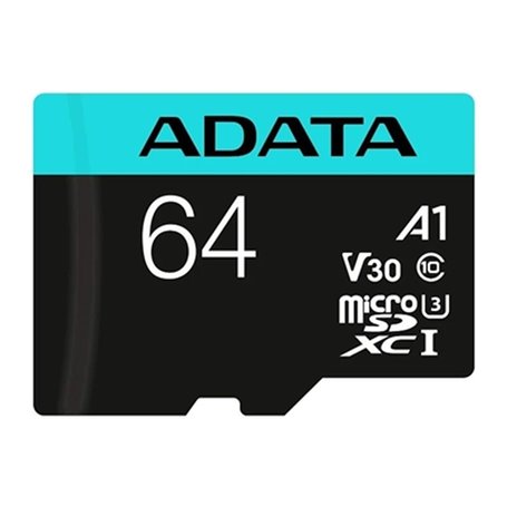 Carte Micro SD Adata AUSDX64GUI3V30SA2 64 GB